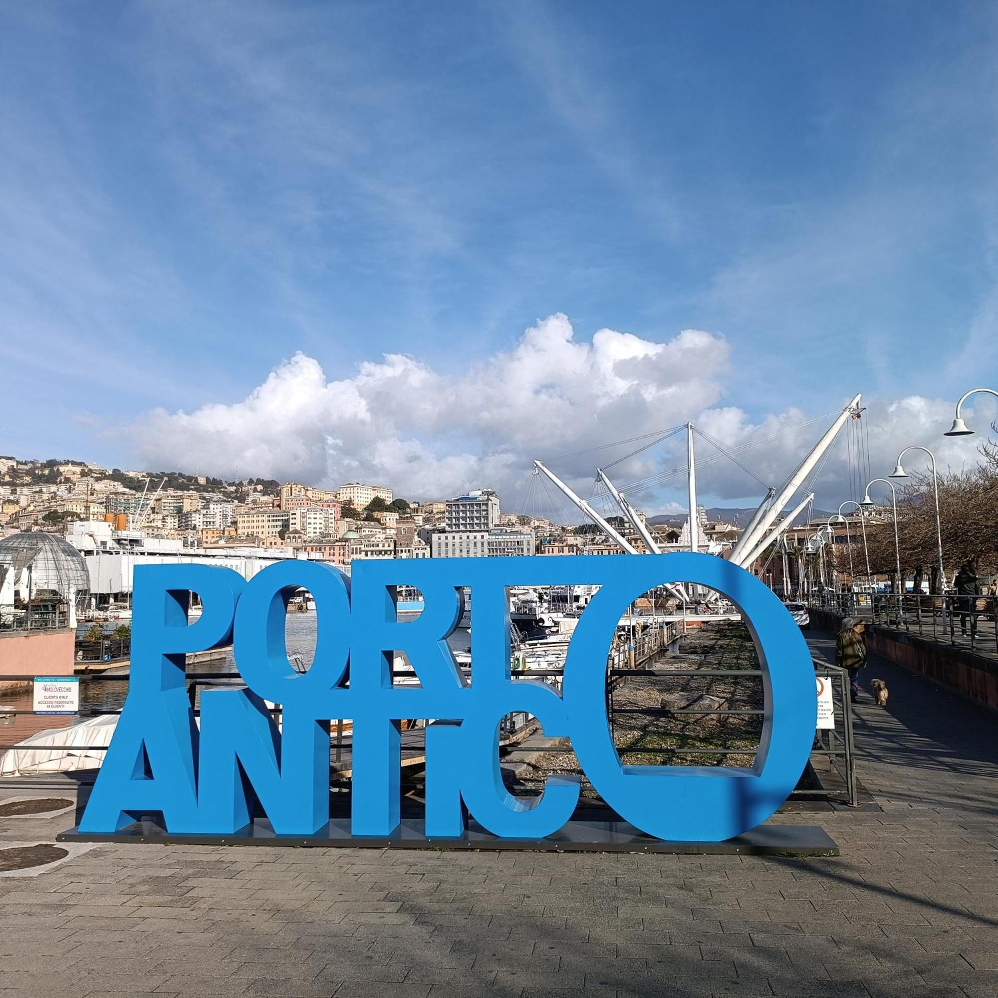 Appartamento Pietra Di Mare, Porto Antico Genoa Bagian luar foto